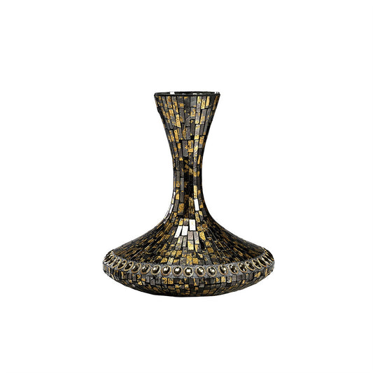 Diyas Home (DH) Almira Mosaic Grecian Vase Large Brown/French Gold Mosaic