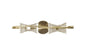 Mantra Kromo Wall Light Switched 2 Light G9, Antique Brass