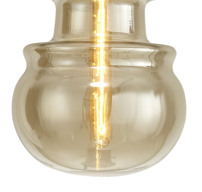 Mantra Sonata Pendant 22cm Round, 1 x E27, Bronze