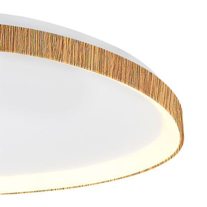 Mantra Fusion Niseko Triangular Ceiling 61cm 48W LED, 3000K, 2900lm, Wood, 3yrs Warranty Ceiling