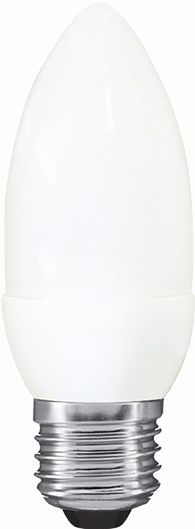 Luxram Extra Mini Sup Candle Extra Mini Supreme Candle E27 9W 2700K Compact Fluorescent Compact