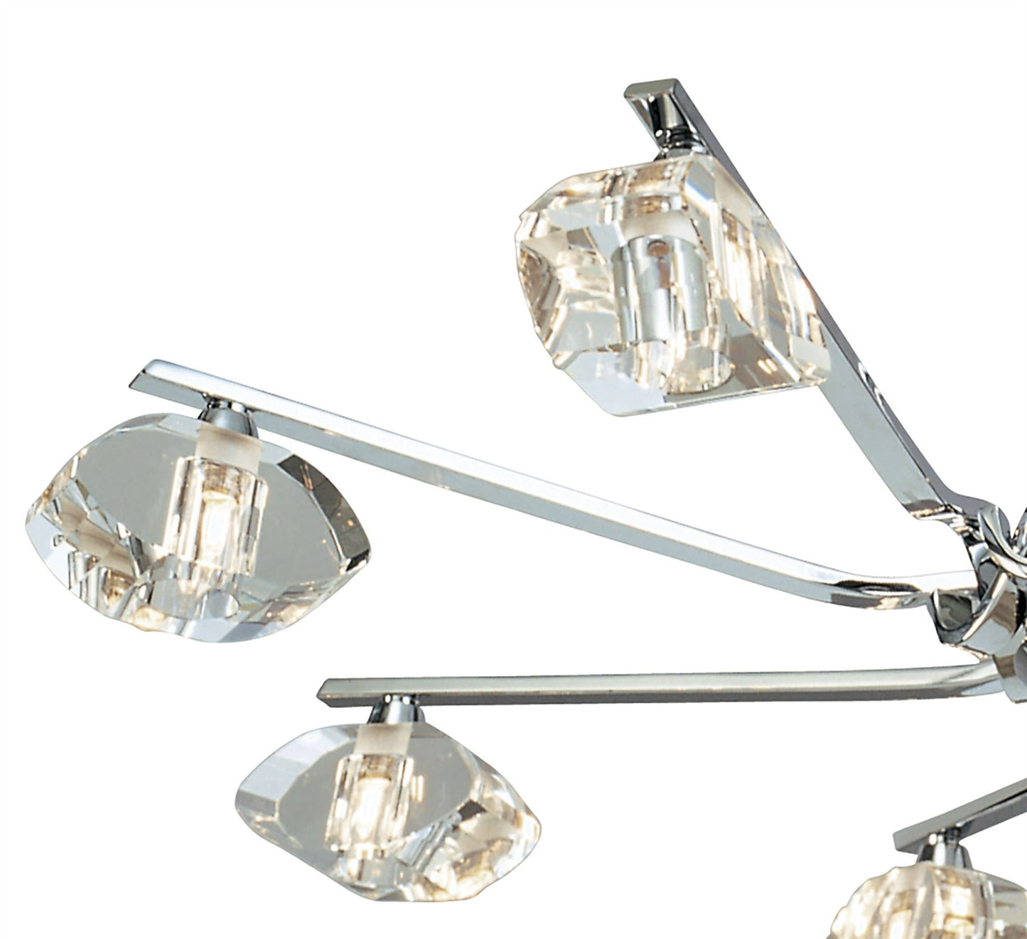 Mantra M0410 Alfa Pendant 8 Light G9, Polished Chrome