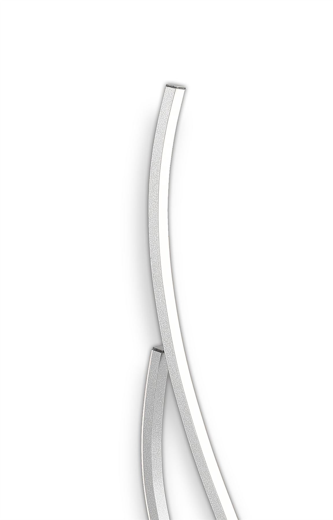 Mantra M6110 Corinto Table Lamp 84cm, 12W LED, 3000k, 960lm, Silver Chrome, Touch Dimmer, 3yrs Warranty