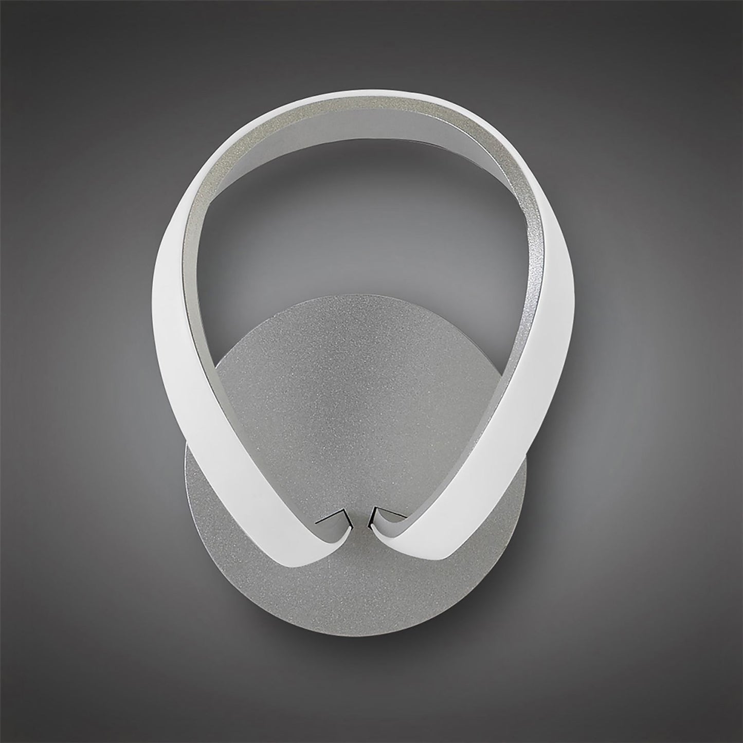 Mantra M4988 Knot Wall Light 12W LED 3000K, 840lm, Silver/Frosted Acrylic/Polished Chrome, 3yrs Warranty