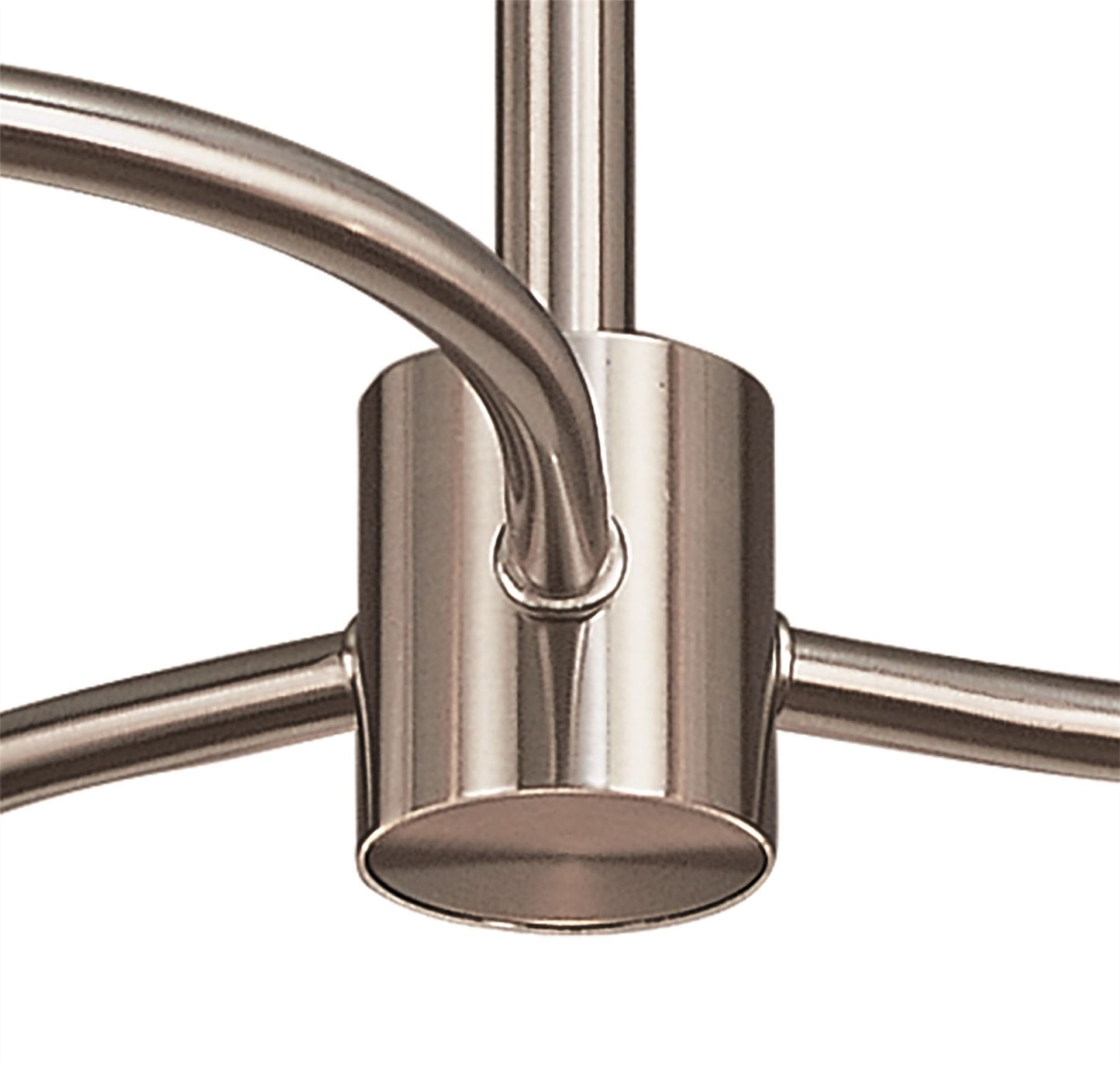 Mantra Sphere 51.7cm Semi Flush 3 Light G9, Satin Nickel