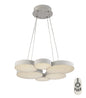 Mantra Fusion M5761 Lunas Pendant 61cm Diameter 54W LED 3000K, 2650lm, RF Remote Control White, 3yrs Warranty