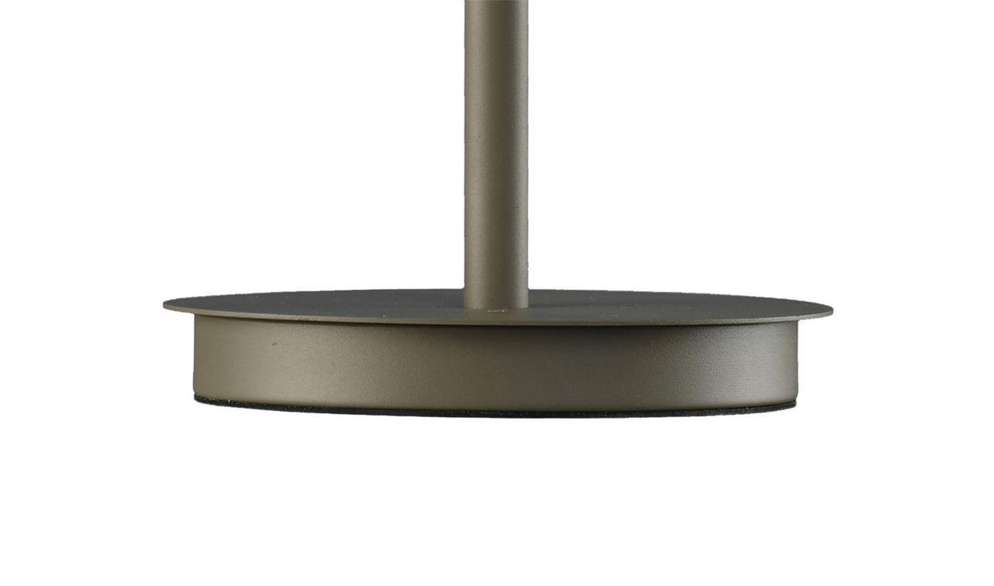 Mantra Fusion Polinesia 31cm Table Lamp, 1 x E27, IP44, Beige Oscu, 2yrs Warranty