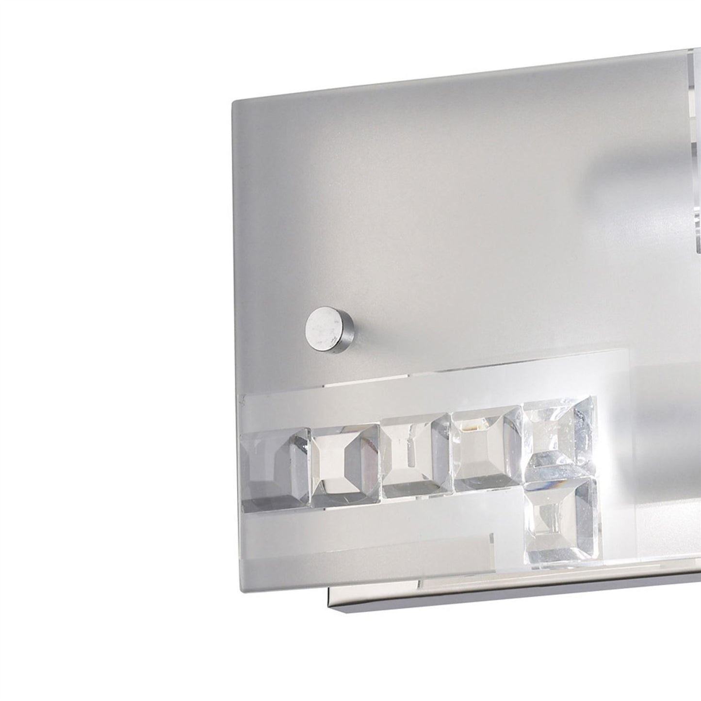 Diyas Starlet Wall Light Switched 2 Light G9 Polished Chrome/Glass/Crystal