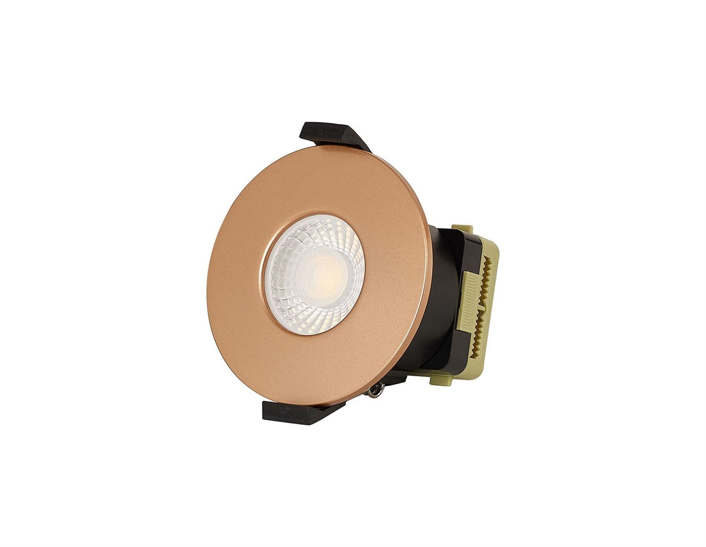 Trendi Switch Dimmable IP65 CCT LED Fire Rated Downlight in Copper