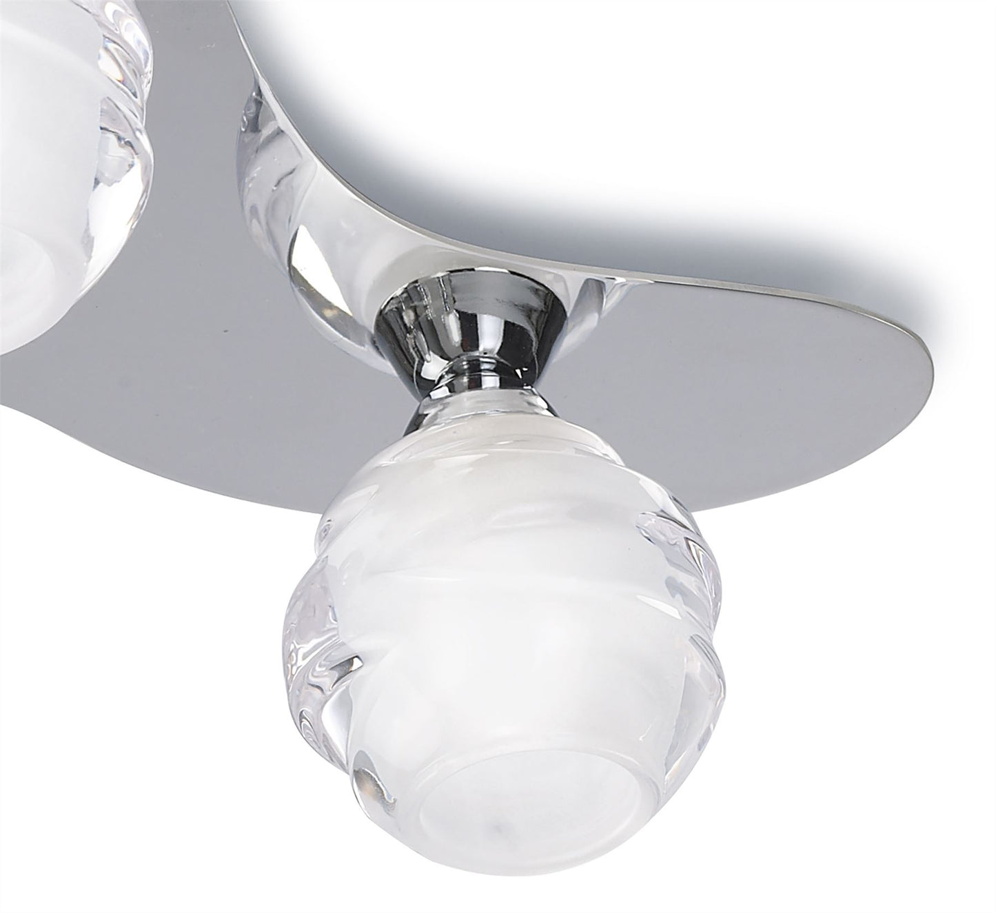 Mantra M1808 Loop Ceiling 3 Light G9 ECO, Polished Chrome