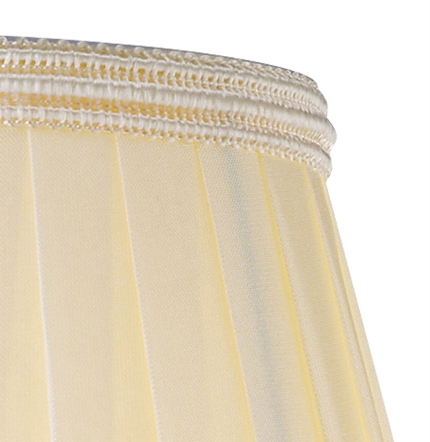 Diyas Willow Clip On Shade Cream 80/130mm x 110mm
