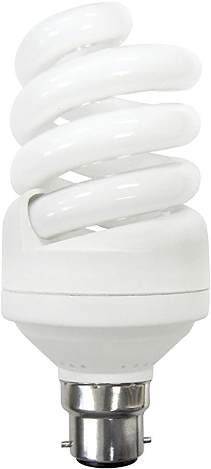 Luxram Extra Mini Sup Spiral Extra Mini Supreme Spiral B22 11W Natural White 4000K Compact Fluorescent Compact
