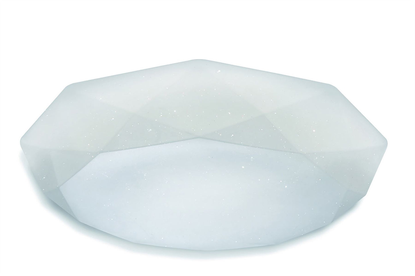 Mantra Fusion M5112 Diamante Ceiling 30W LED 3000K, 3000lm, White Acrylic, 3yrs Warranty - M5112 Ceiling