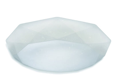 Mantra Fusion M5112 Diamante Ceiling 30W LED 3000K, 3000lm, White Acrylic, 3yrs Warranty - M5112 Ceiling
