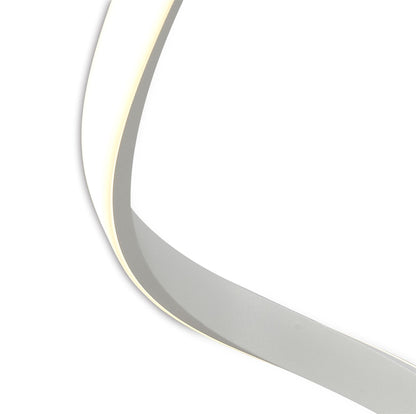 Mantra M6008 Nur Blanco Table Lamp 15W LED 3000K, 1200lm, White/Frosted Acrylic, 3yrs Warranty