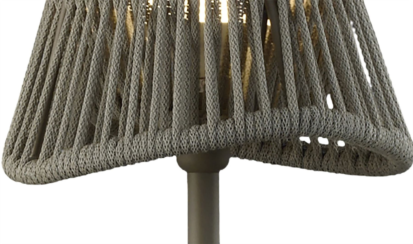 Mantra Fusion Polinesia Floor Lamp, 1 x E27, IP44, Beige Oscu, 2yrs Warranty