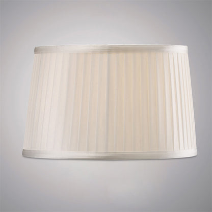 Diyas Willow Fabric Shade White 260/300mm x 190mm