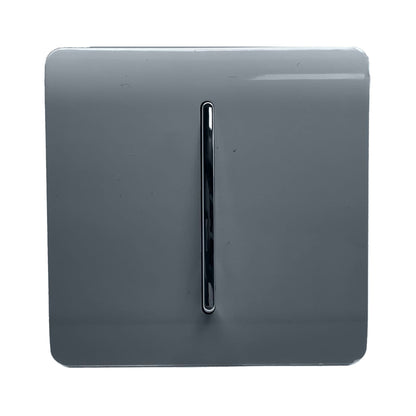 Trendi Artistic Modern Glossy  Home Automation Switch Warm Grey