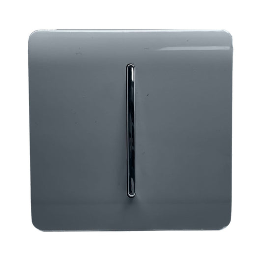 Trendi Artistic Modern Glossy  Home Automation Switch Warm Grey