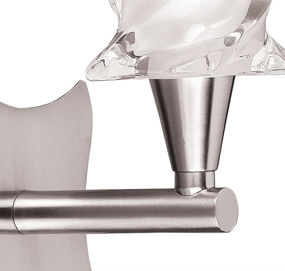 Mantra Salomon SN Salomon Wall Light Switched 1 Light G9, Satin Nickel
