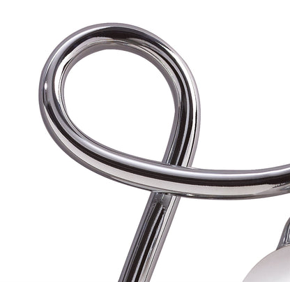 Mantra Fragma Wall Light Right Switched 1 Light G9, Polished Chrome