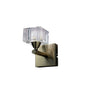 Mantra Cuadrax Wall 1 Light G9, Antique Brass
