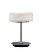 Mantra M3627 Mediterraneo Table Lamp 2 Light GU10 Small, Polished Chrome/Frosted White Glass