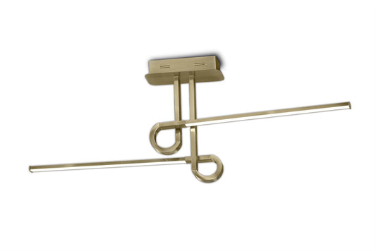 Mantra M6127 Cinto Ceiling 20W LED, 3000K, 1600lm, Antique Brass, 3yrs Warranty - M6127 Ceiling