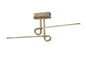 Mantra M6127 Cinto Ceiling 20W LED, 3000K, 1600lm, Antique Brass, 3yrs Warranty - M6127 Ceiling