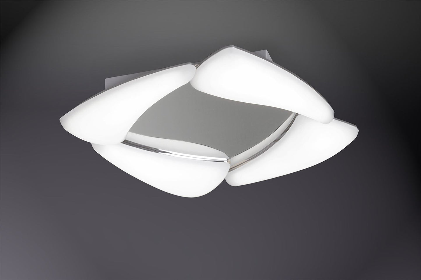 Mantra Mistral LED M3806 Mistral Ceiling 24W LED 3000K, 2160lm, Polished Chrome/Frosted Acrylic, 3yrs Warranty - M3806 Ceiling