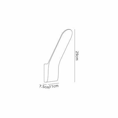 Mantra Fusion Andes Wall Light, 6W LED, 3000K, 550lm, IP65, Anthracite, 3yrs Warranty