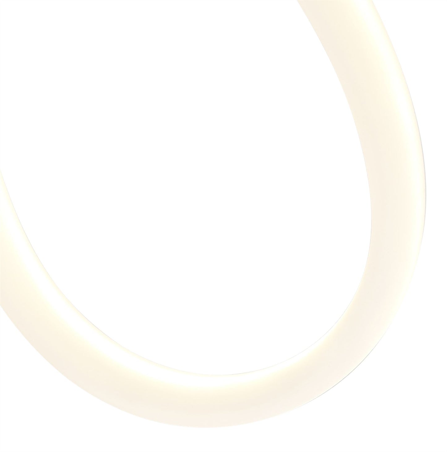 Mantra Armonia Wall Light Loop, Dimmable, 18W LED, 3000K, 1350lm, Titanium/Frosted Acrylic, 3yrs Warranty