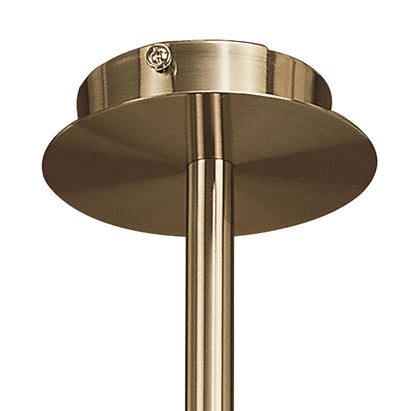 Mantra Sphere 51.7cm Semi Flush 3 Light G9, Antique Brass