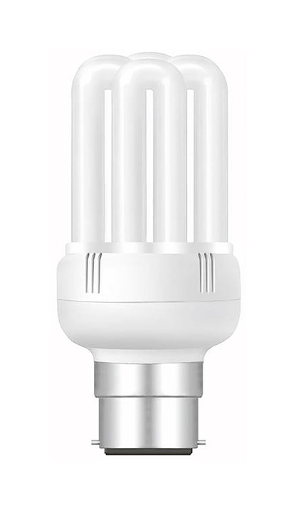 Luxram Super Mini 6U Supermini 6U B22 2700K 20W Compact Fluorescent Compact