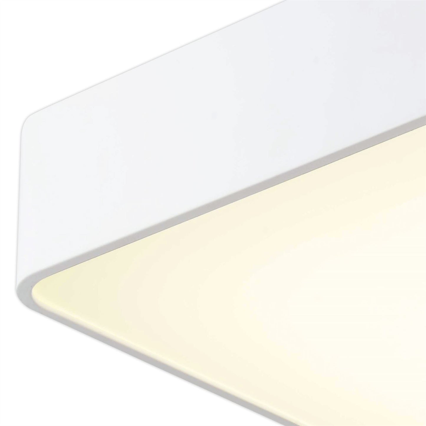 Mantra Fusion M6153 Cumbuco Ceiling 60cm Square, 80W LED, 3000K, 5650lm, White, 3yrs Warranty - M6153 Ceiling