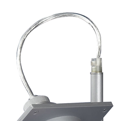 Mantra (0040 008) Ull Table Lamp 1 Light G9 Silver Grey