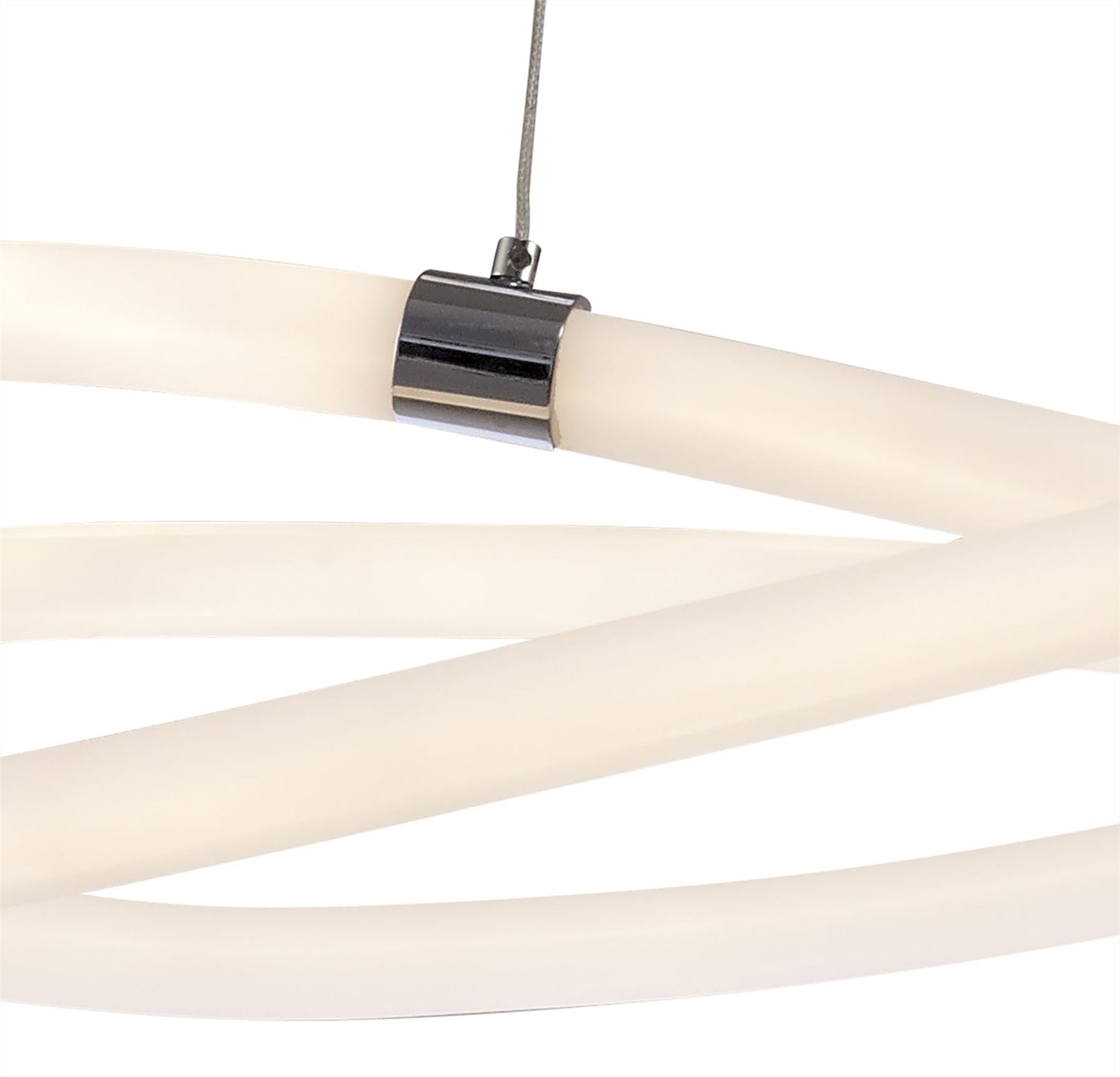 Mantra Infinity II 73cm Ceiling Light, 60W LED, 3000K, 4500lm, IP20, Chrome, 3yrs Warranty
