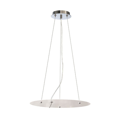 Mantra Sabina 43cm Pendant Kit 59CM, Polished Chrome/White Acrylic