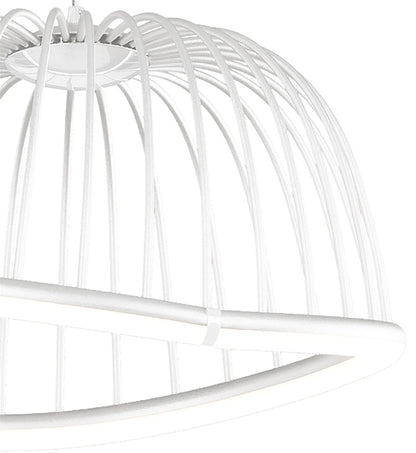 Mantra Celeste Pendant 41cm Round, 20W LED, 3000K, 1400lm, White, 3yrs Warranty