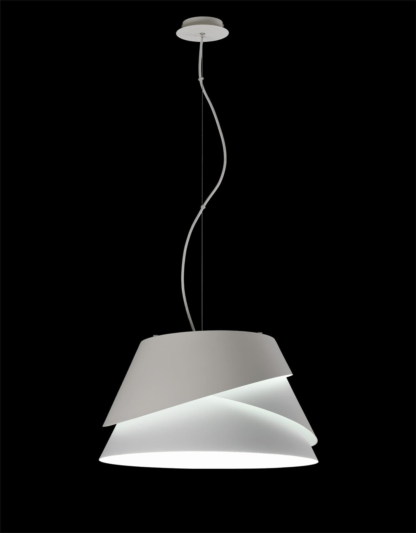 Mantra M5860 Alboran Pendant Large 3x40W (No Inc), Alumimium/ Iron