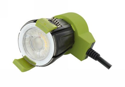 Dlux Bazi, 10W, 350mA Fire Rated Downlight, Dimmable LED Engine, TRIM REQUIRED, Cut Out: 70mm, 800lm, 38° Deg, 4000K, IP65/54, DRIVER INC., 5yrs Warranty