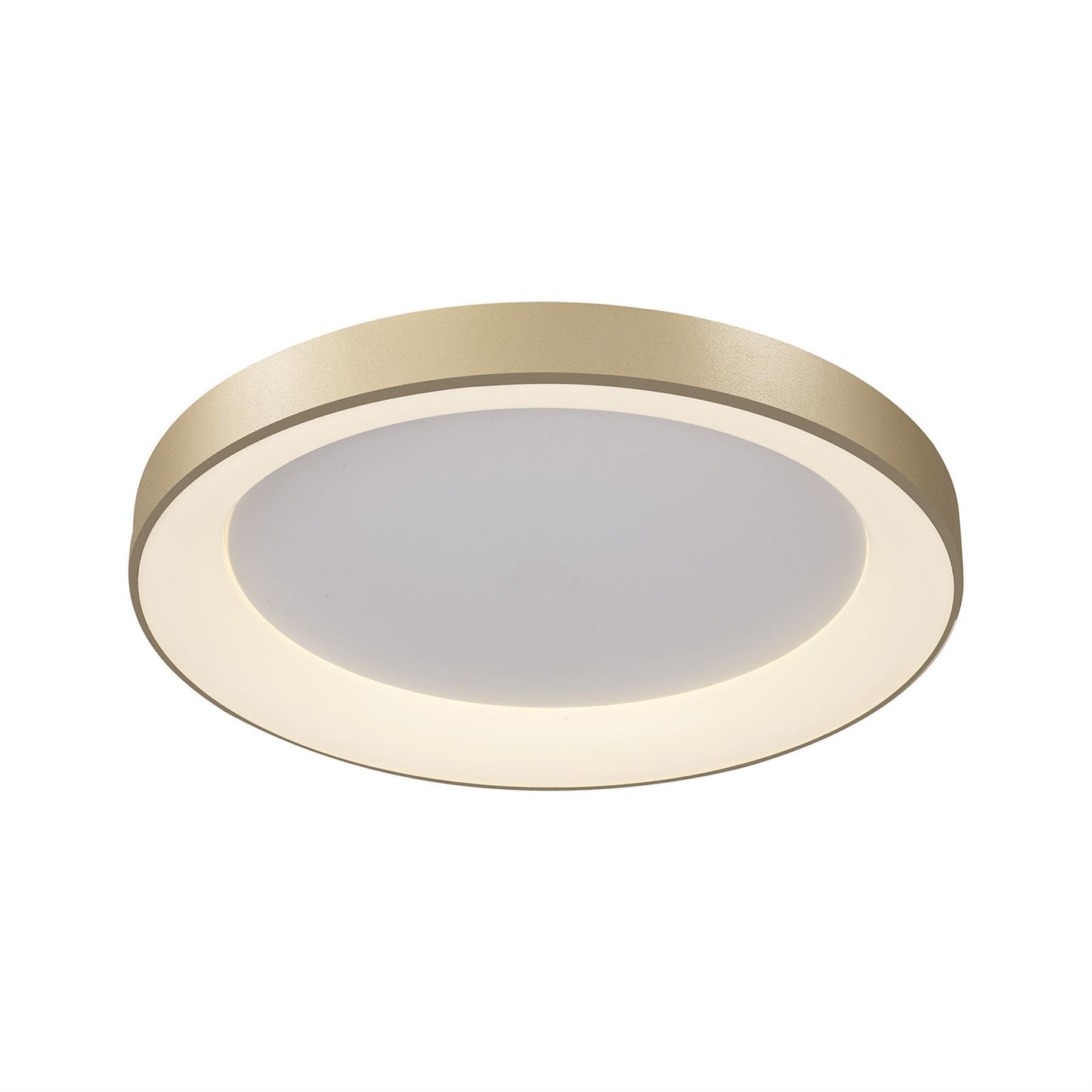 Mantra Fusion Niseko Ring Ceiling 65cm 48W LED, 3000K, 3900lm, Gold, 3yrs Warranty Ceiling