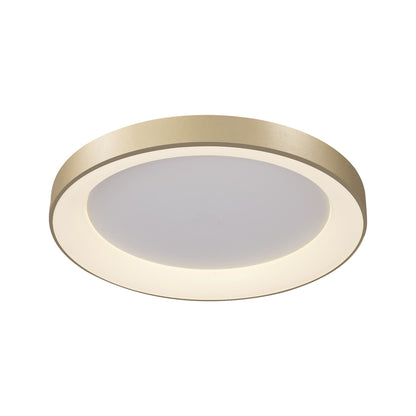 Mantra Fusion Niseko Ring Ceiling 65cm 48W LED, 3000K, 3900lm, Gold, 3yrs Warranty Ceiling
