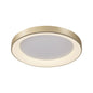Mantra Fusion Niseko Ring Ceiling 65cm 48W LED, 3000K, 3900lm, Gold, 3yrs Warranty Ceiling