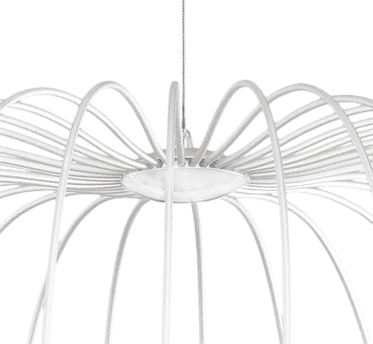 Mantra Celeste Pendant 81cm Round, 40W LED, 3000K, 2800lm, White, 3yrs Warranty