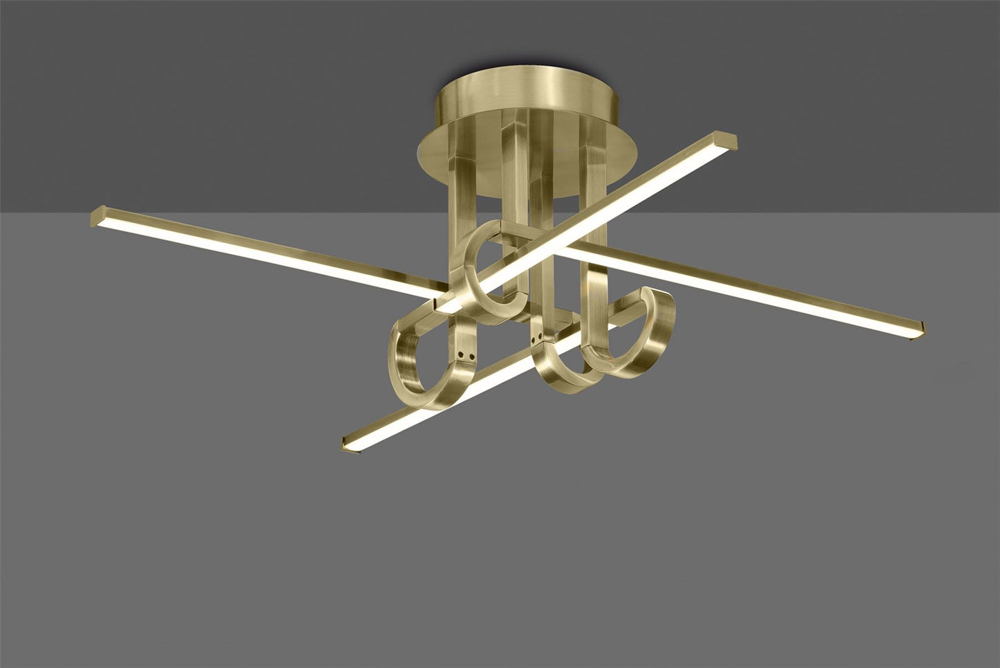 Mantra M6128 Cinto Ceiling 28W LED, 3000K, 2250lm, Antique Brass, 3yrs Warranty - M6128 Ceiling