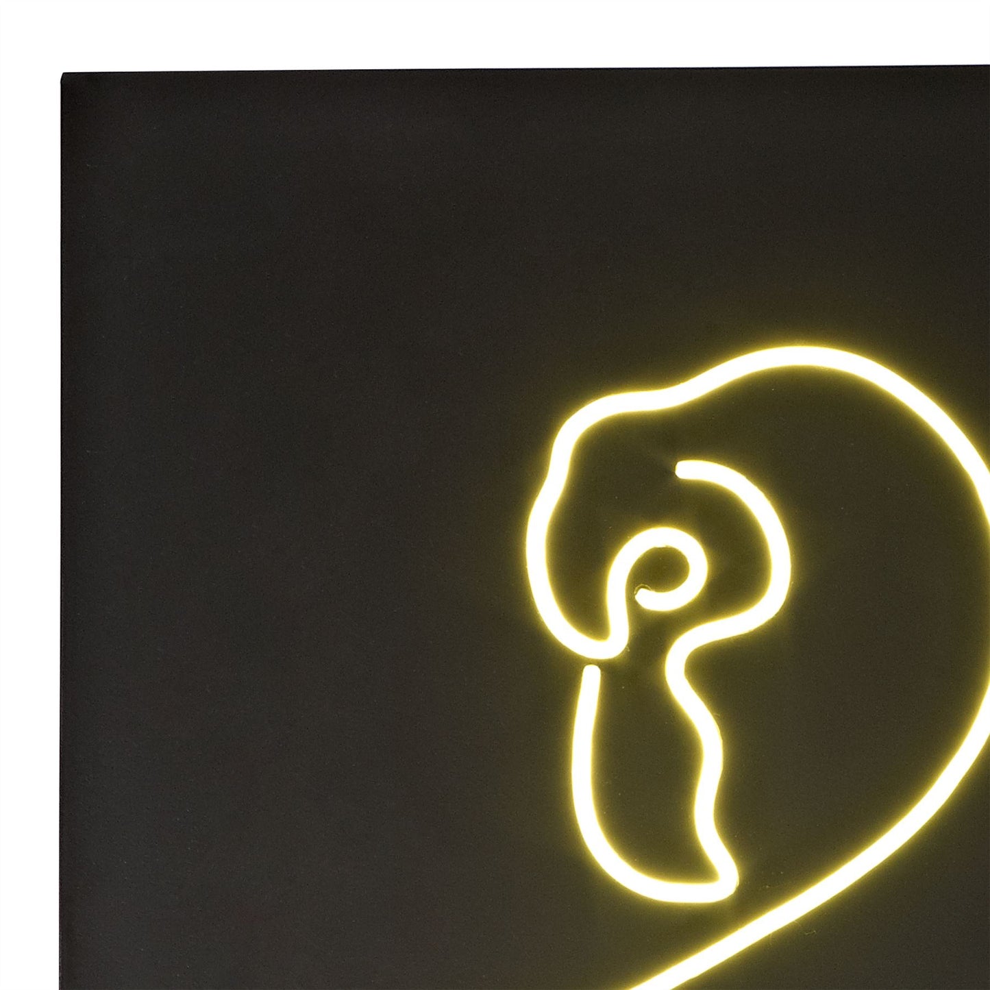 Mantra Trazos Bird Picture Wall Light, 22W LED, 4000K, 1100lm, Matt Black, 3yrs Warranty