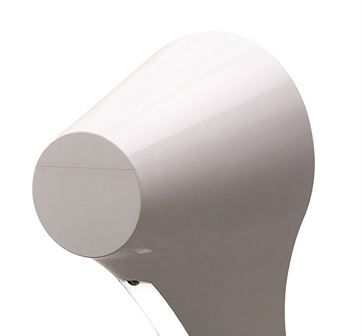Mantra M1547 Ora Wall Light 1 Light E27, Gloss White/White Acrylic/Polished Chrome