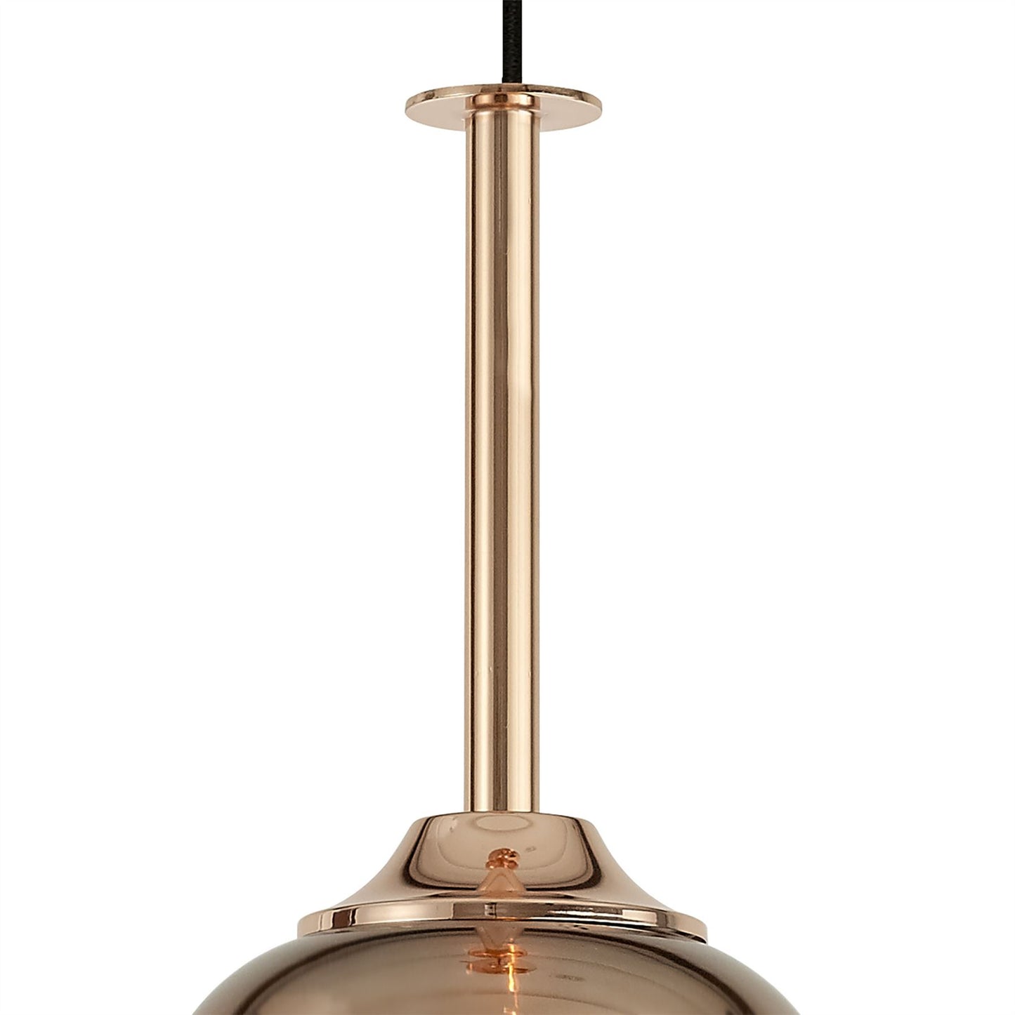 Mantra Sonata Pendant 22cm Round, 1 x E27, Copper