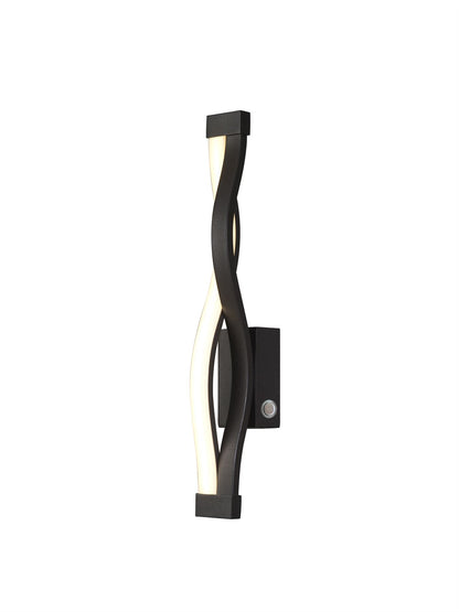Mantra M5816 Sahara Brown Oxide Touch Dimmer Wall Light 6W LED 2800K, 420lm, Brown Oxide/Frosted Acrylic, 3yrs Warranty